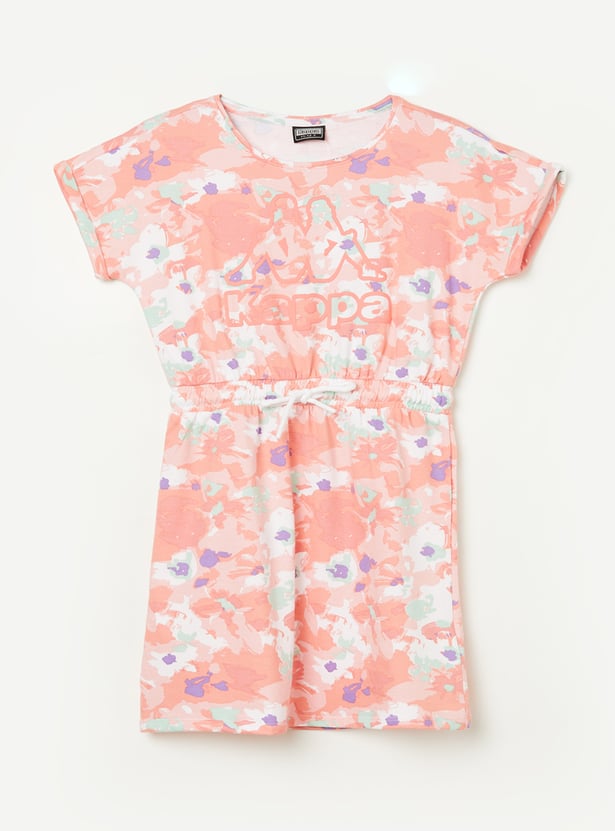 KAPPA Girls Printed Athleisure Dress