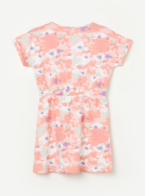 KAPPA Girls Printed Athleisure Dress
