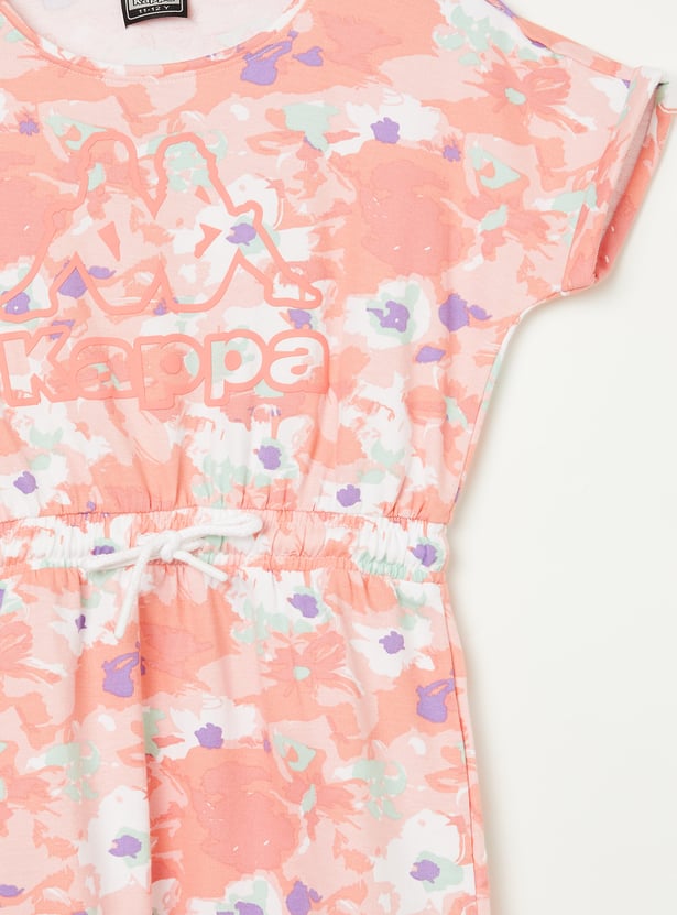 KAPPA Girls Printed Athleisure Dress