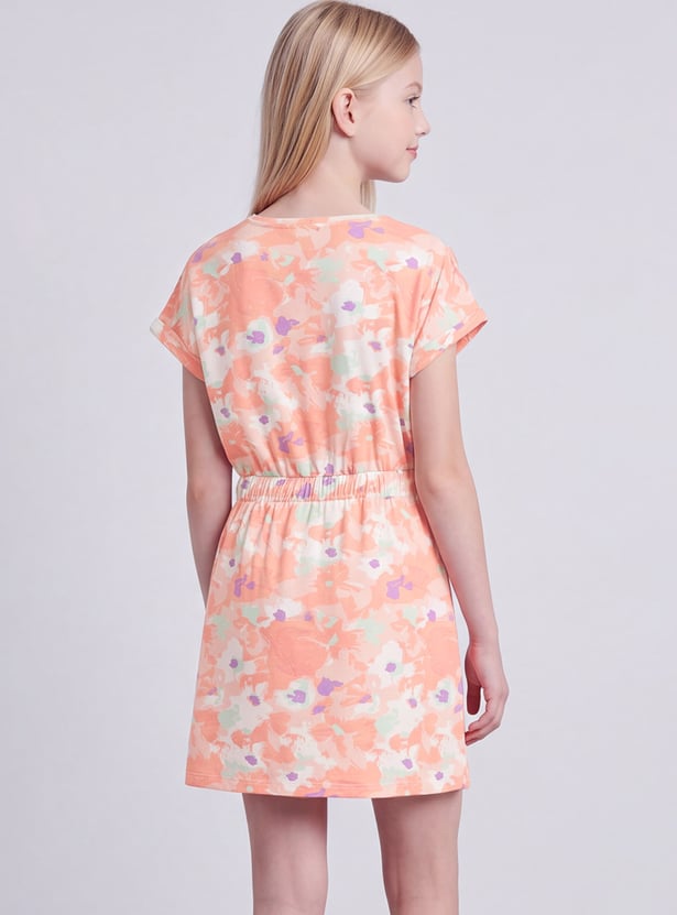 KAPPA Girls Printed Athleisure Dress