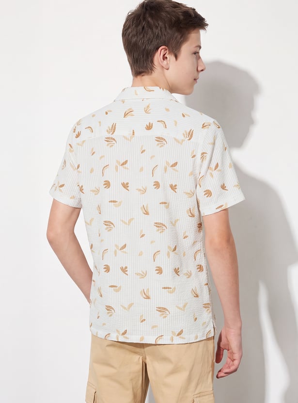 FAME FOREVER Boys Printed Shirt