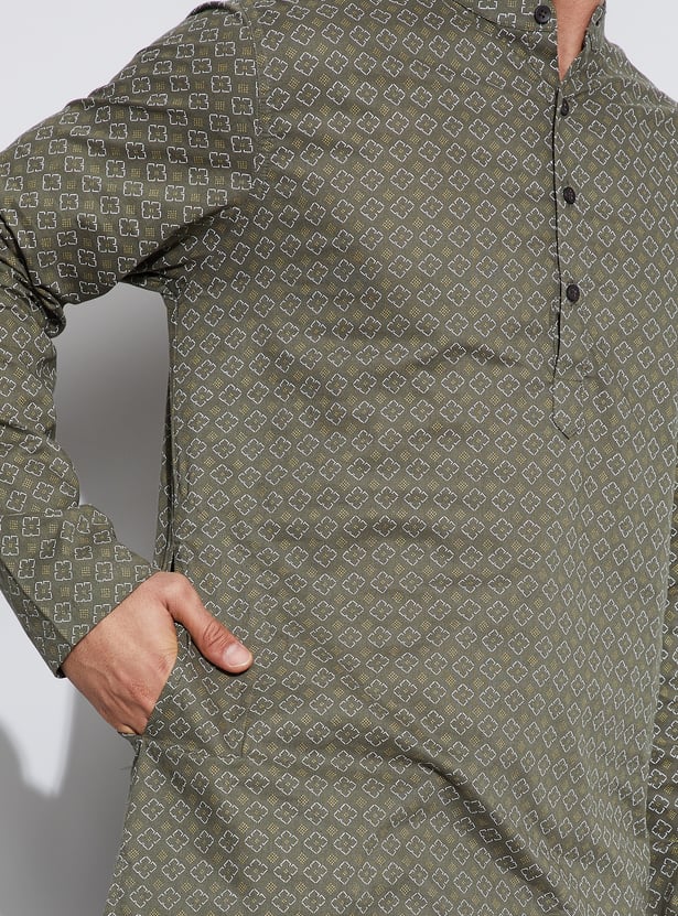 MELANGE Printed Straight Kurta