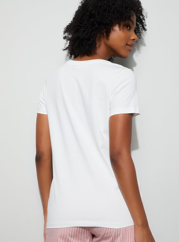 GINGER Printed Lounge T-shirt