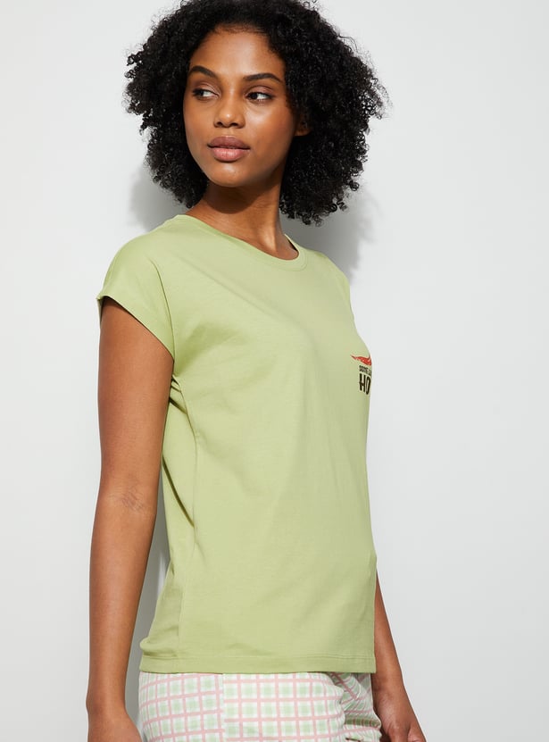 GINGER Printed Lounge T-shirt