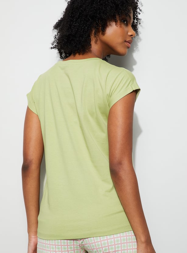 GINGER Printed Lounge T-shirt