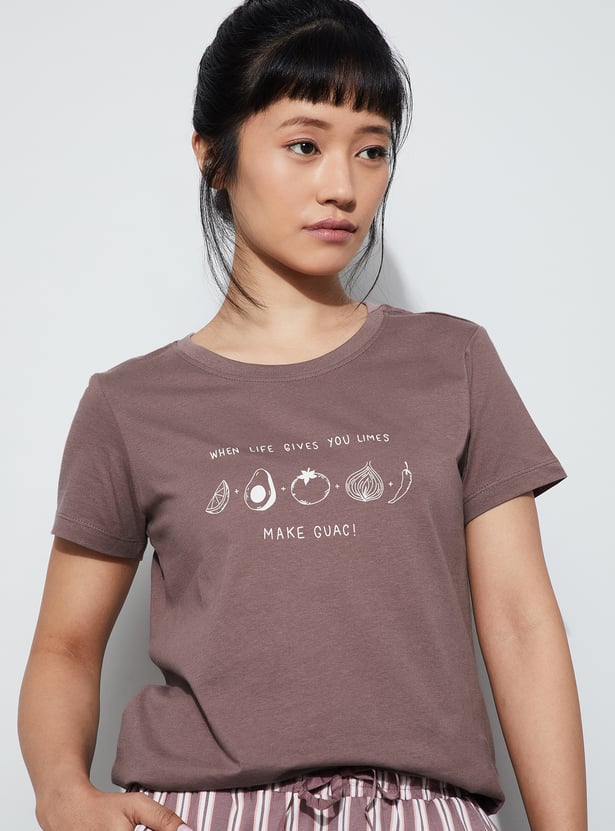 GINGER Printed Lounge T-shirt