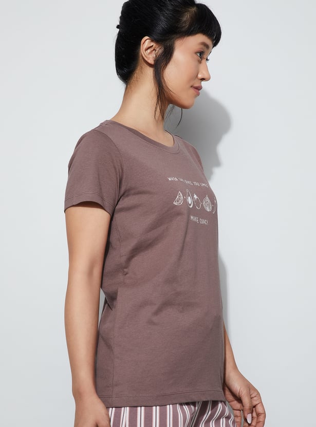 GINGER Printed Lounge T-shirt