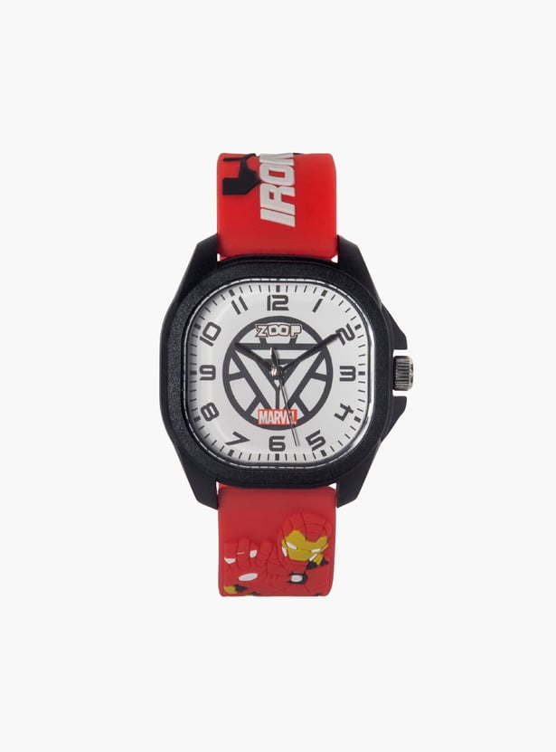 ZOOP Boys Iron Man Analog Watch - 16045PP03W
