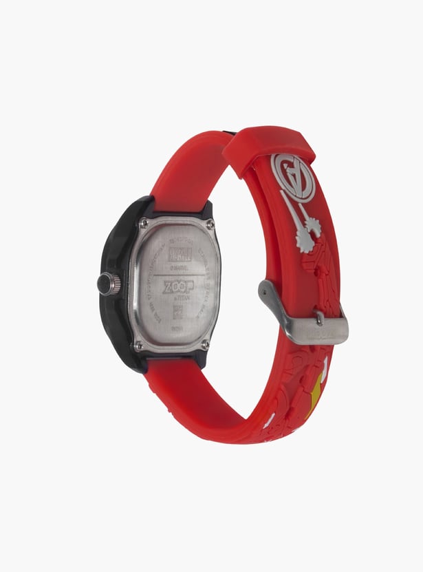 ZOOP Boys Iron Man Analog Watch - 16045PP03W