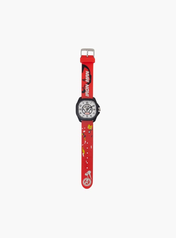 ZOOP Boys Iron Man Analog Watch - 16045PP03W