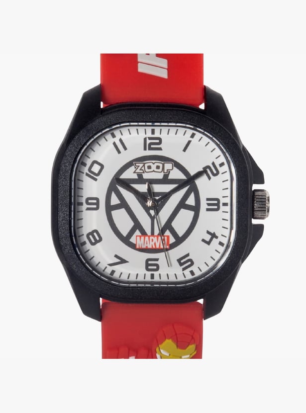 ZOOP Boys Iron Man Analog Watch - 16045PP03W