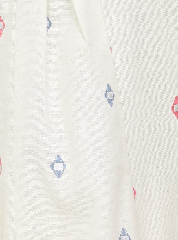 SPAN Embroidered Kurta Palazzo Set