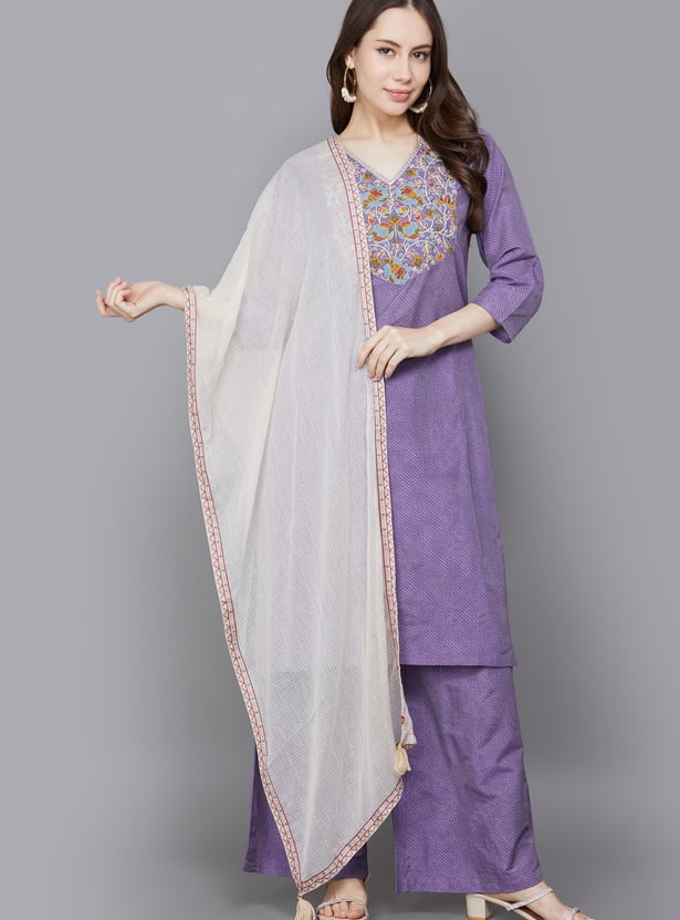 SPAN Embroidered Dupatta