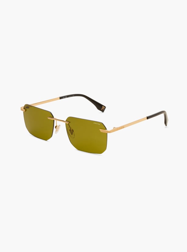 POLICE UV Protected Geometric Sunglasses - SPLV82K55300SG
