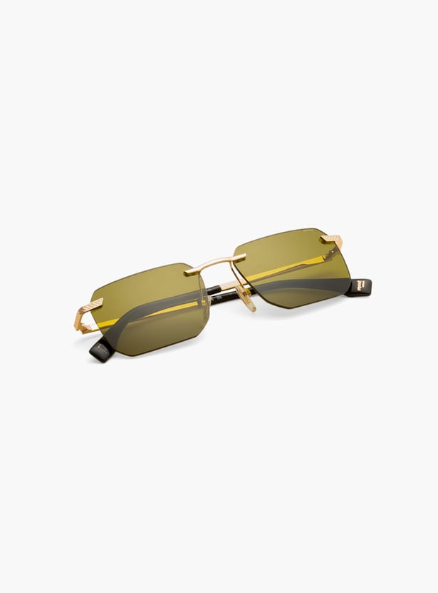 POLICE UV Protected Geometric Sunglasses - SPLV82K55300SG