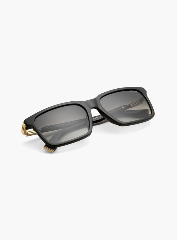 POLICE UV Protected Rectangle Sunglasses - SPLV96K56700SG