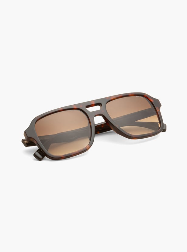 POLICE UV Protected Square Sunglasses - SPLW03K54745SG