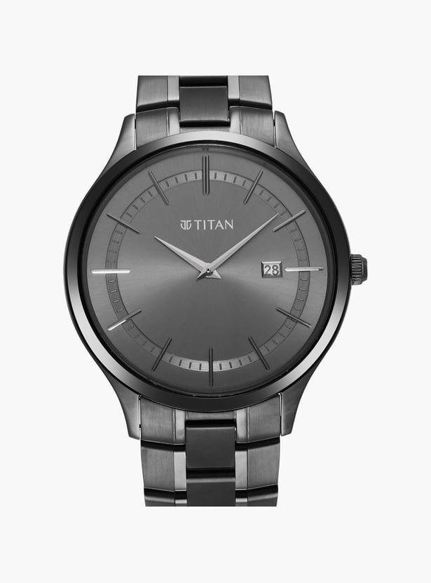 TITAN Classic Slimline Quartz Analog Watch - NU90142QM02