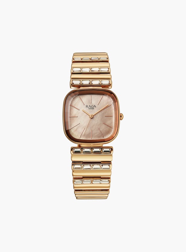 TITAN Raga Glimmers Watch with Ring - NU95339WM01F