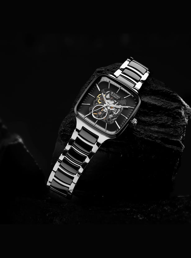 TITAN Gauto Ceramic Fushion Automatic Watch - NU90175KD01