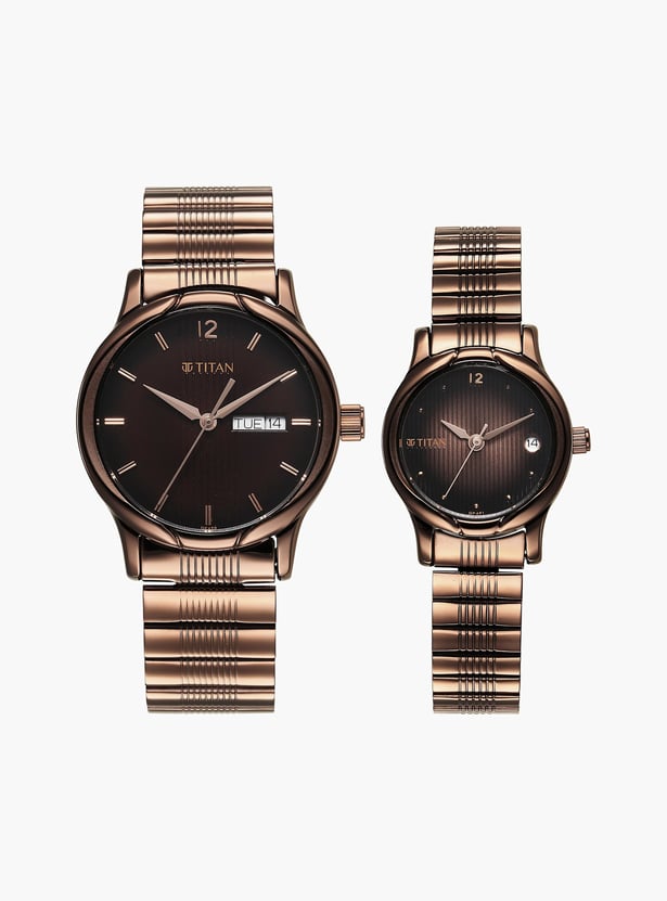 TITAN Neo Bandhan V Analog Watch Set - NU15802490QM01