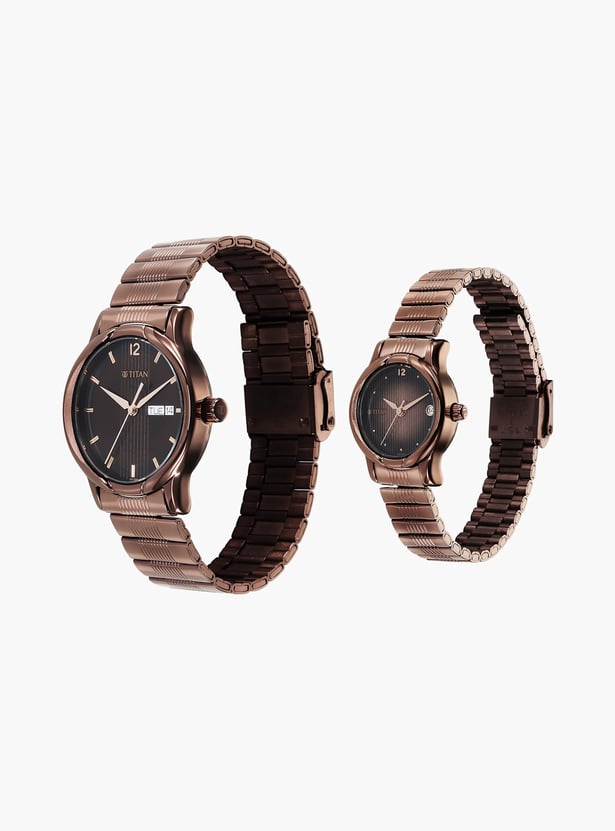 TITAN Neo Bandhan V Analog Watch Set - NU15802490QM01