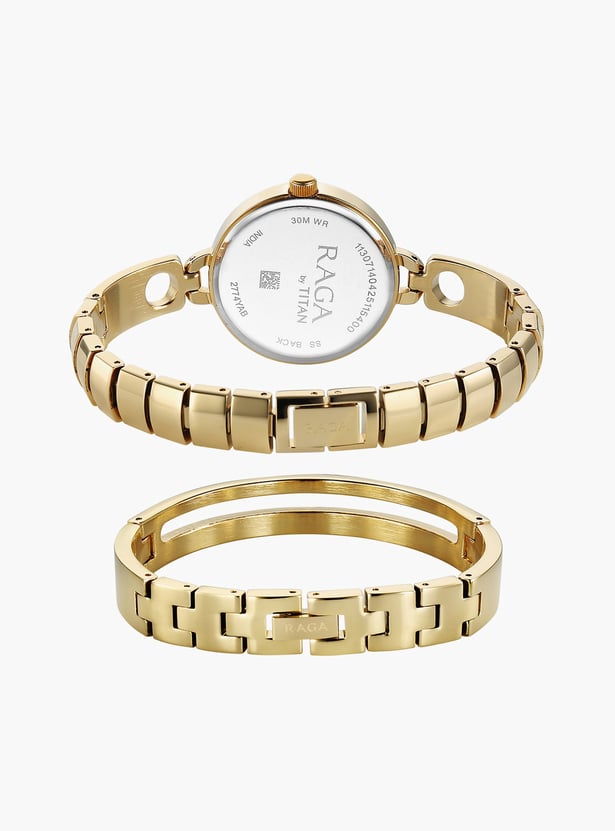 TITAN Raga Contempore Analog Watch with Bracelet - NU2774YM01F