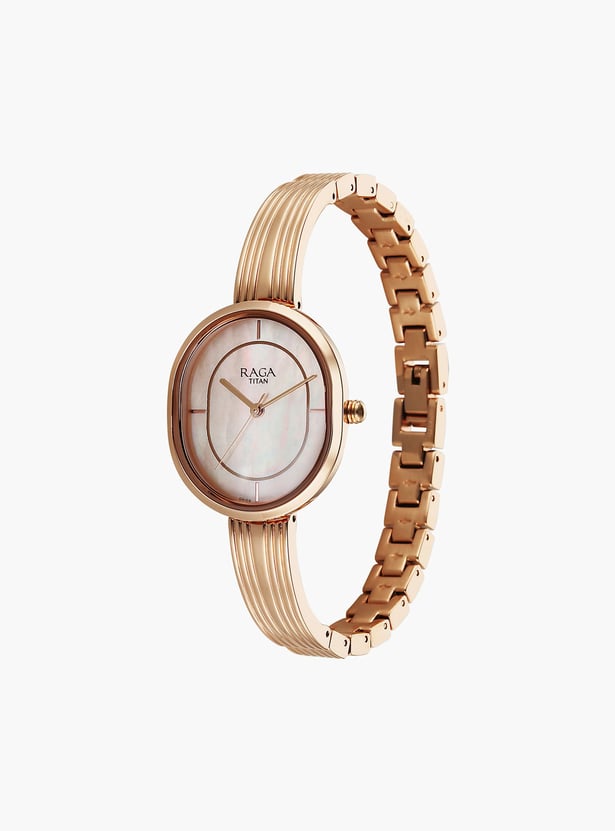 TITAN Raga Contempore Analog Watch with Bracelet - NU2776WM01F