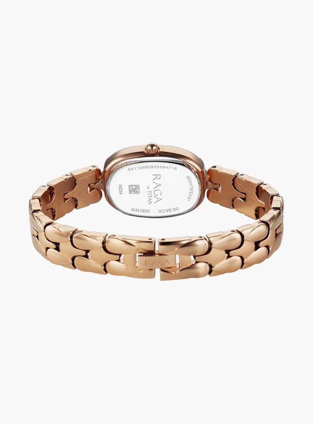 TITAN Raga Showstopper Embellished Analog Watch - NU95347WM01