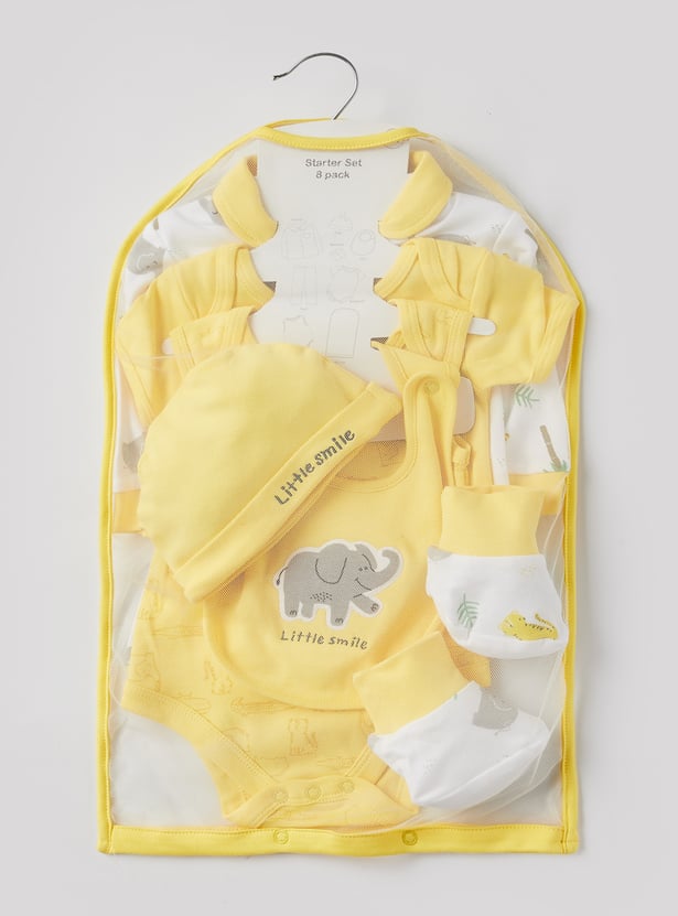 FAME FOREVER Boys Animal Print Infant Basic Sets