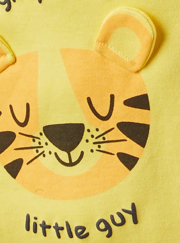 FAME FOREVER Boys Animal Print Infant Basic Sets