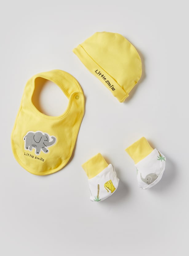 FAME FOREVER Boys Animal Print Infant Basic Sets