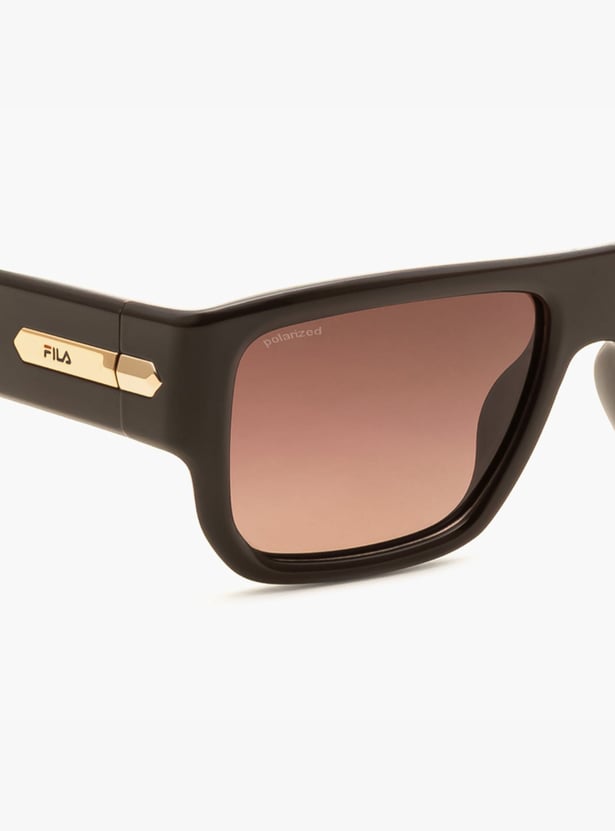 FILA Polarized Square Sunglasses - SFIG24K552BRPSG