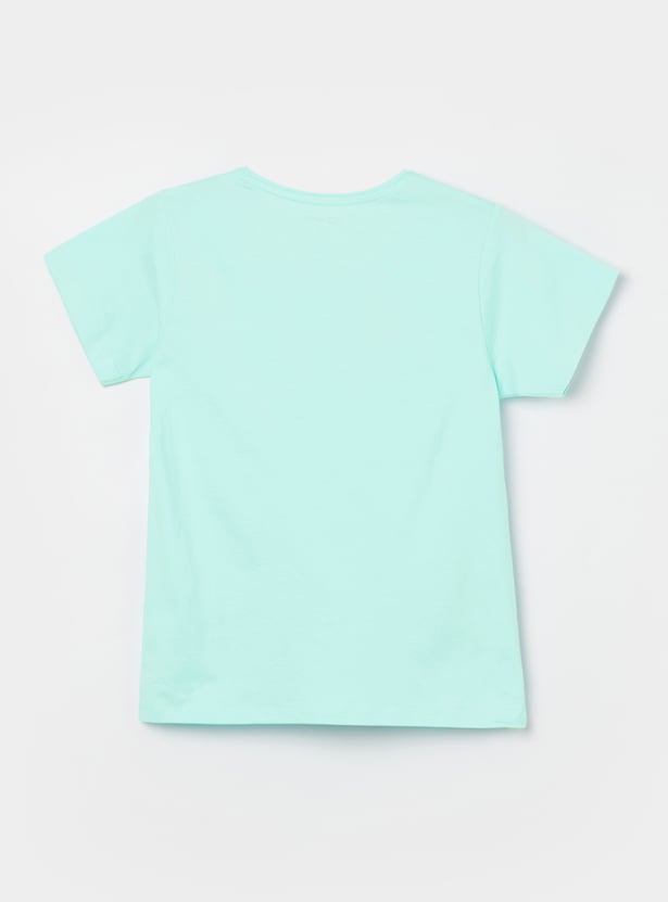FAME FOREVER Girls Graphic Print T-shirt