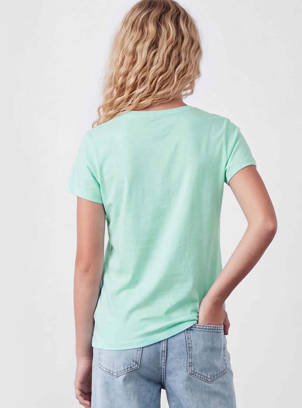 FAME FOREVER Girls Graphic Print T-shirt