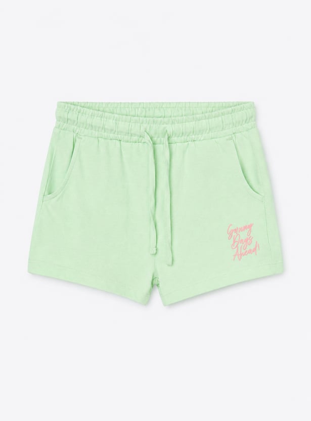 FAME FOREVER Girls Solid Shorts