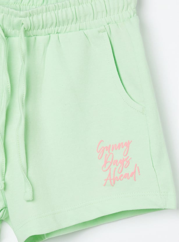 FAME FOREVER Girls Solid Shorts