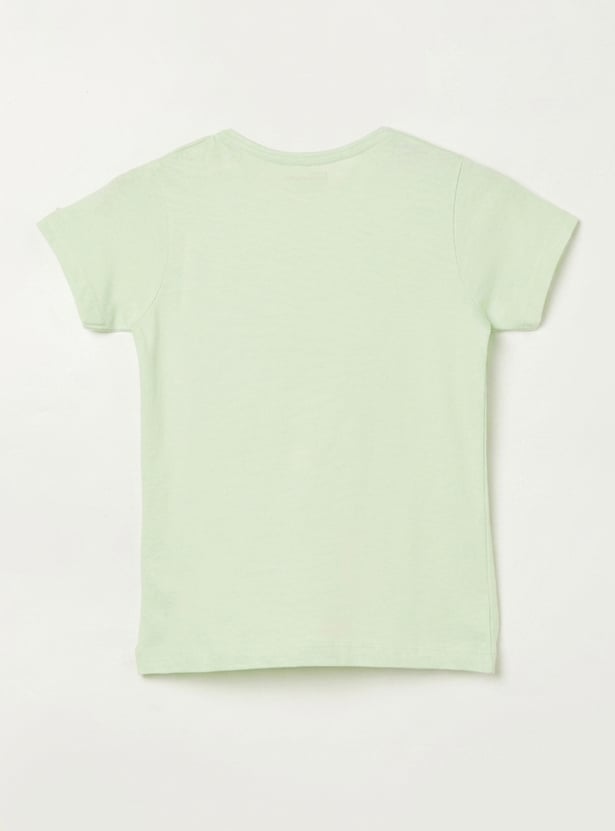 FAME FOREVER Girls Graphic Print T-shirt