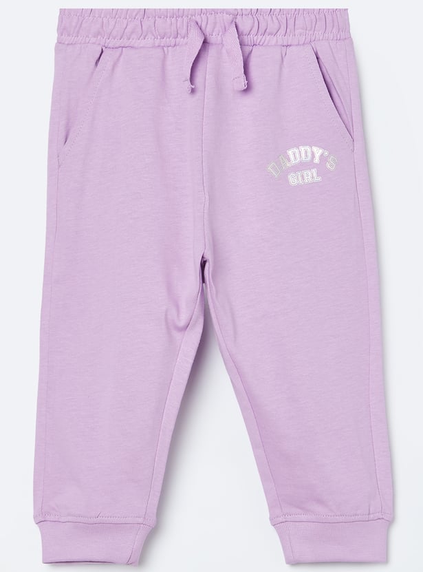 FAME FOREVER Girls Printed Joggers