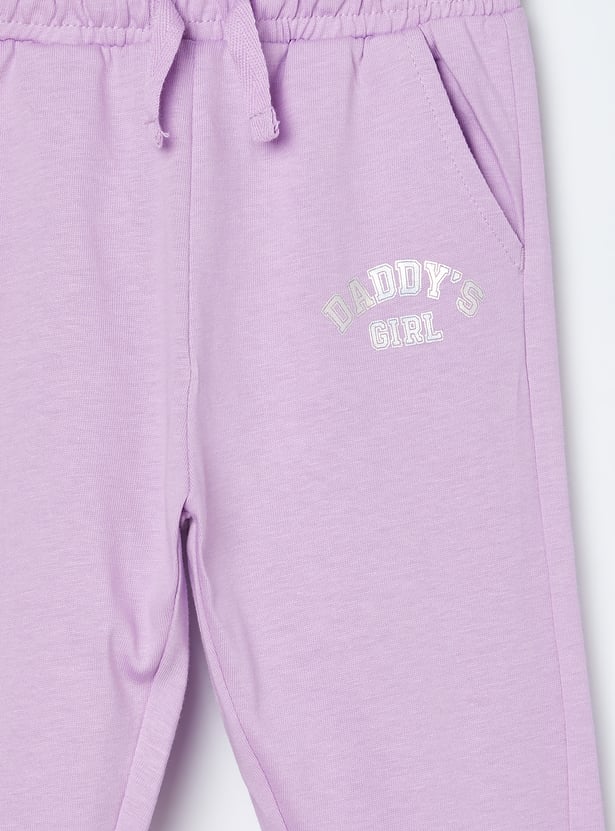 FAME FOREVER Girls Printed Joggers