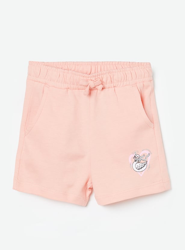 FAME FOREVER Girls Solid Shorts