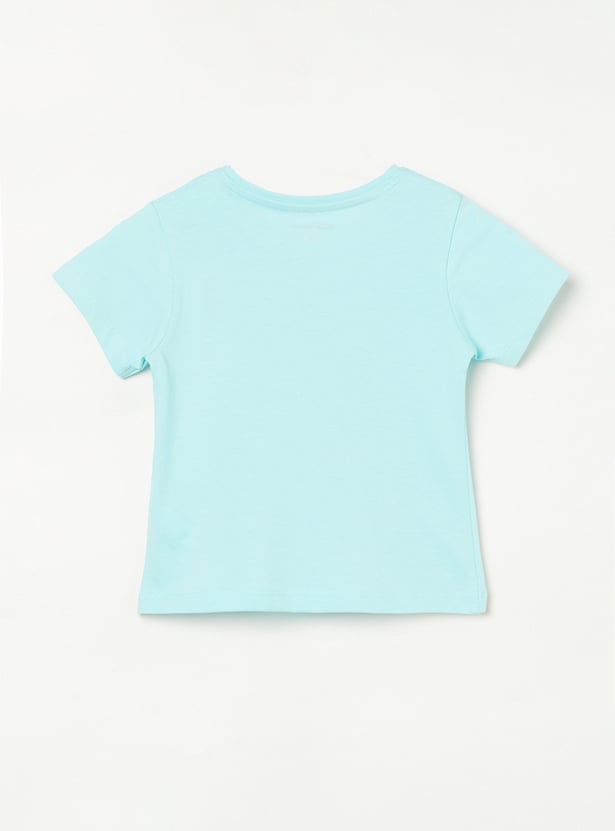 FAME FOREVER Girls Graphic Print T-shirt