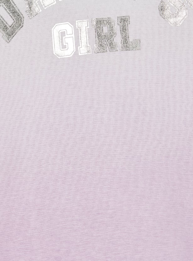 FAME FOREVER Girls Graphic Print T-shirt