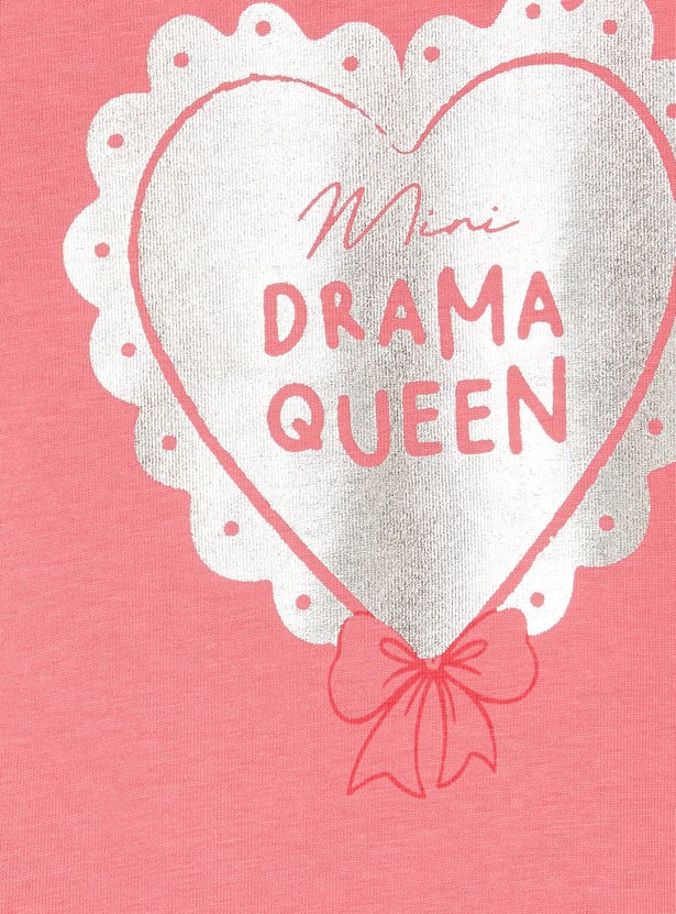 FAME FOREVER Girls Graphic Print T-shirt