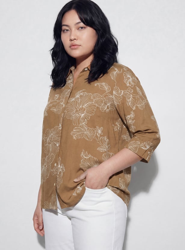 NEXUS Floral Print Shirt