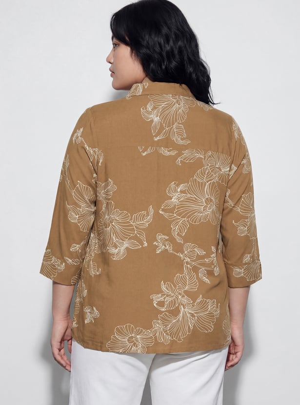 NEXUS Floral Print Shirt
