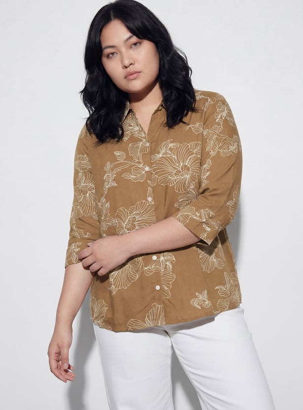 NEXUS Floral Print Shirt