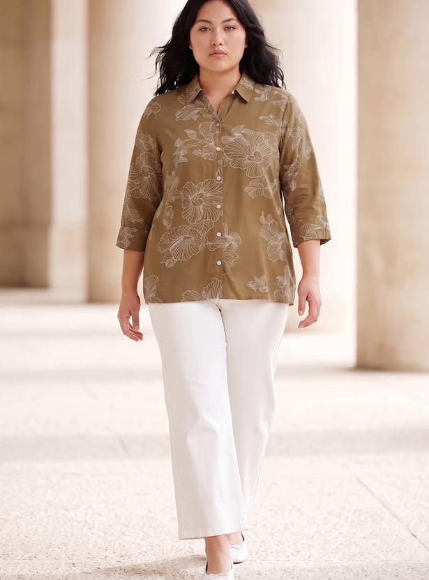 NEXUS Floral Print Shirt