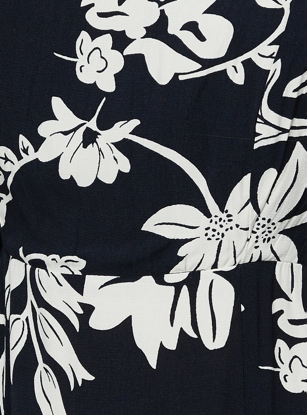 VERO MODA Floral Print A-Line Dress