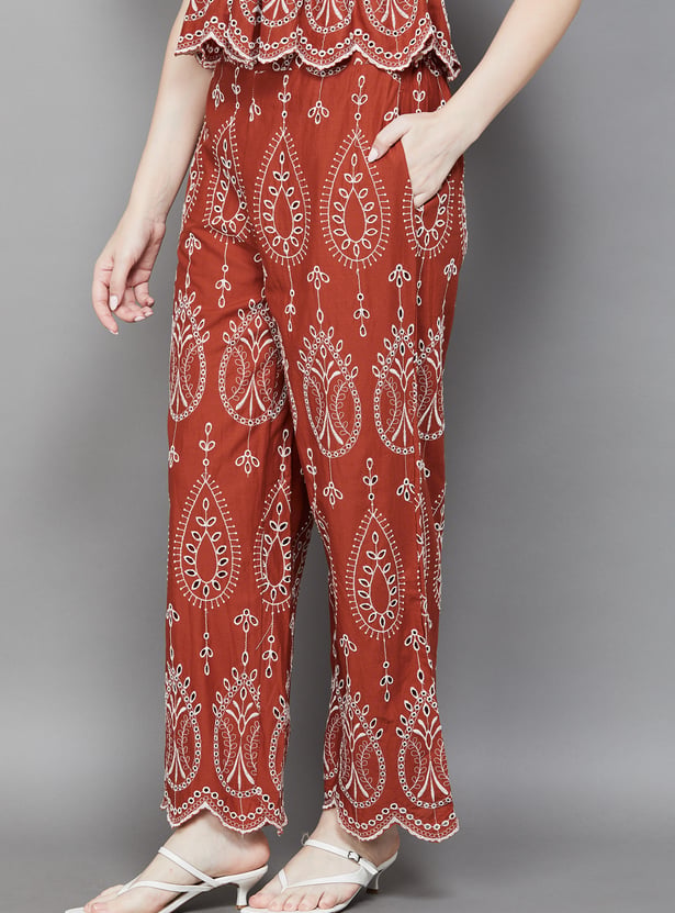 VERO MODA Schiffli Palazzos